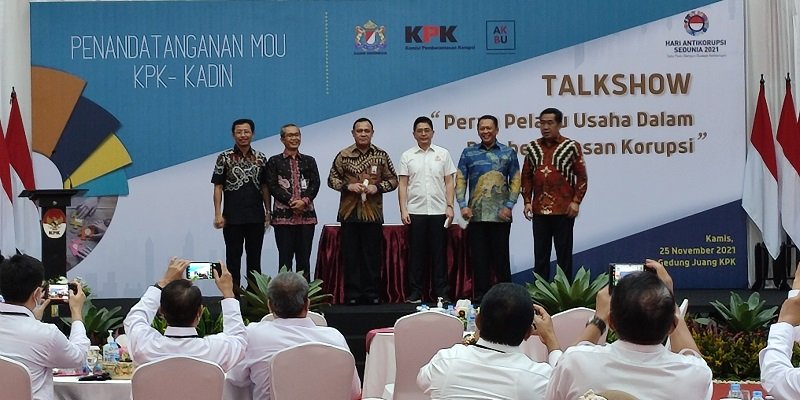 Ketua KPK Dorong Kadin Buka Kran Investasi Seluas-luasnya