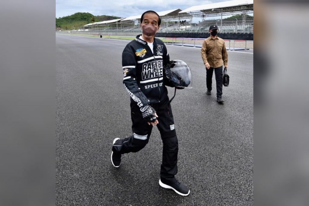 Berlapis Aspal Terbaru, Sirkuit Mandalika Diresmikan Presiden Jokowi