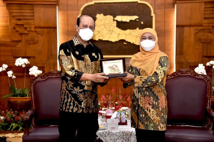 Bahas Pembentukan KKTN, Kepala BNPT Bertemu Gubernur Jatim