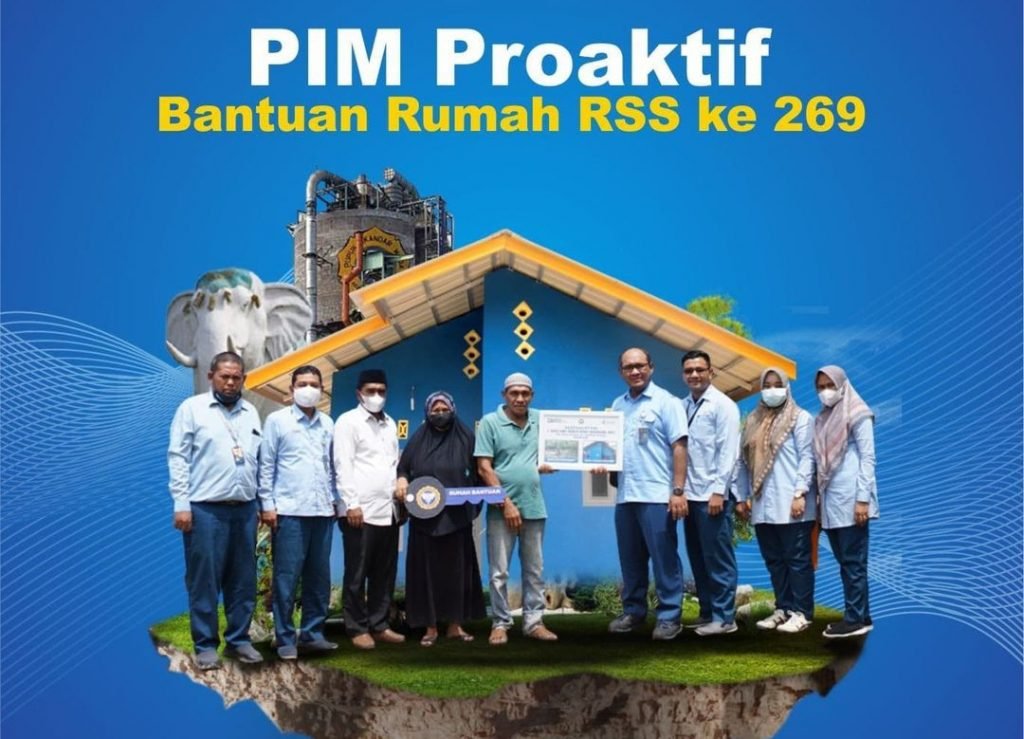 Pemberdayaan Masyarakat Sekitar, PT Pupuk Iskandar Muda Serahkan Bantuan RSS ke-269