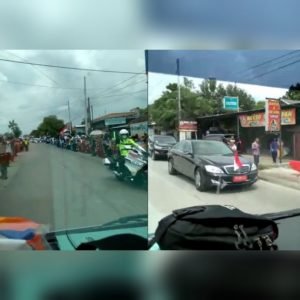 Viral ! video Rombongan Presiden Jokowi Beri Kesempatan Ambulans Melintas