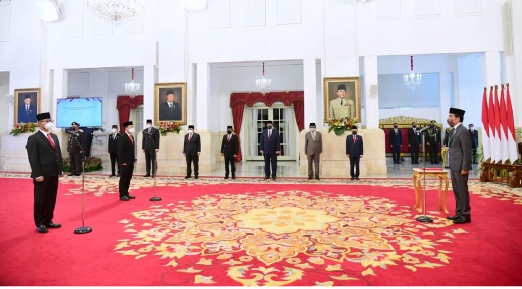 Dilantik Presiden : Lemhannas Dipimpin Andi Widjajanto, Arief Prasetyo Pimpin Badan Pangan Nasional