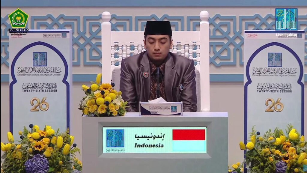 Membanggakan, Qari asal Indonesia Raih Juara MTQ Internasional di Dubai