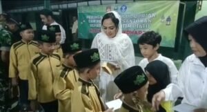 Di Penghujung Ramadan, DIWA Foundation-Kodim 0726 Sukoharjo Berbagi Santunan Anak Yatim