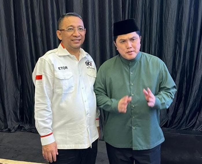Ketum Relawan ETOR: Indonesia Raih Sepakbola SEA Games 2023, Tidak Lepas Tangan Erick Thohir 