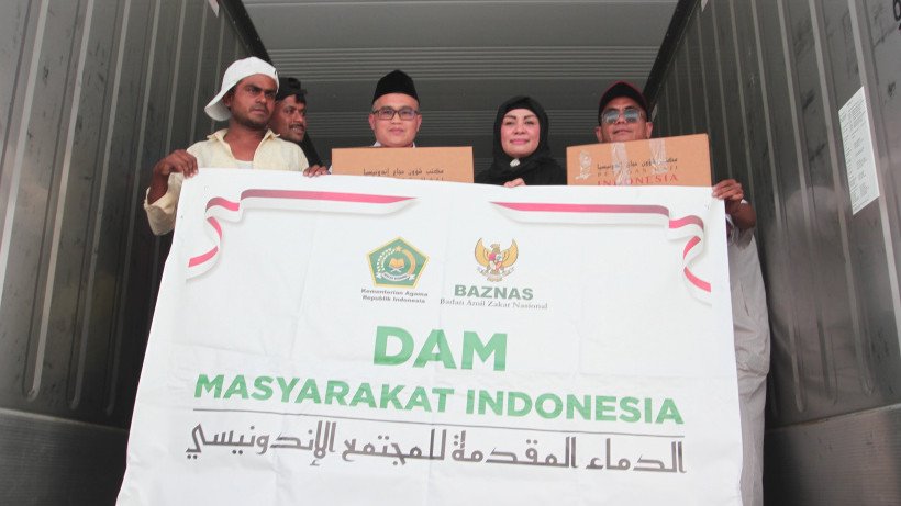 Alhamdulillah, 3.000 Daging Kambing DAM Petugas dan Jamaah Haji Dikirim Ke Tanah Air