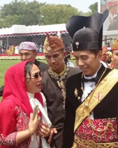 Momentum Bersua Presiden Jokowi di Istana, Ini yang Disampaikan Diah Warih Anjari
