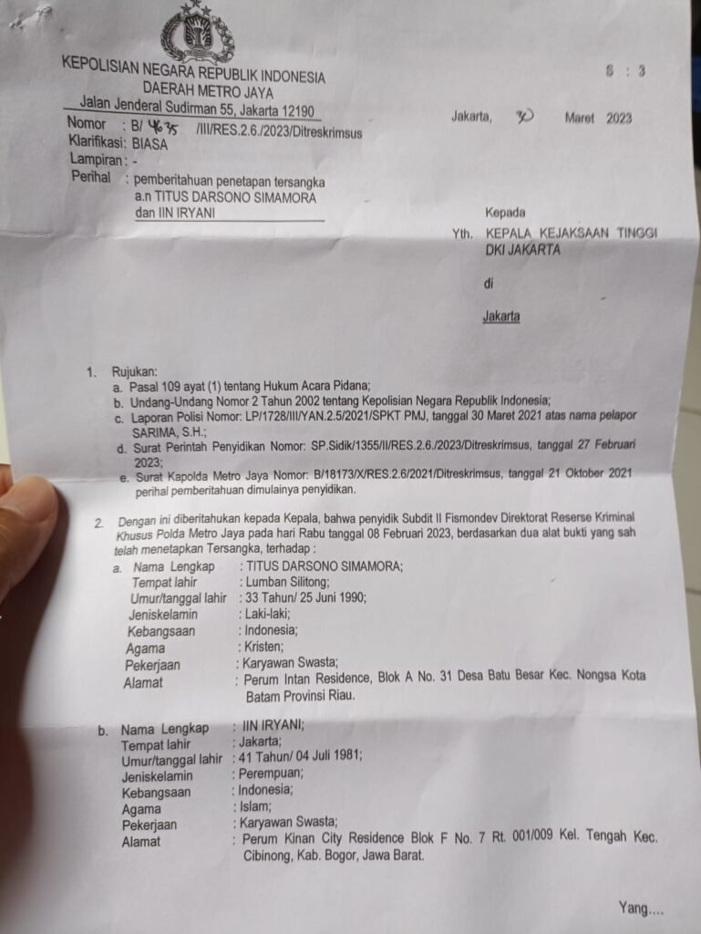 Ibu Sarima Ditipu 4 M Oleh Tersangka Iin Iryani Pengusaha Travel Haji dan Umroh, Kasus Masuk Tahap Pelimpahan