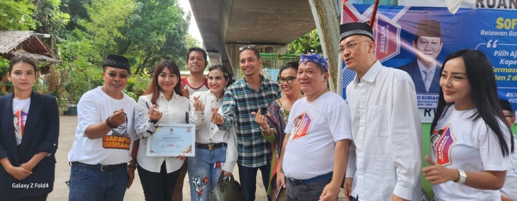 Gelar Soft Launching dan Bakti Sosial, Barisan Pembaharuan 08 Dukung Capres Prabowo Subianto