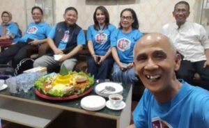 Dimeriahkan Artis Sitkom Suami-Suami Takut Istri, Peresmian Posko Nasional Relawan BP 08 Berjalan Sukses