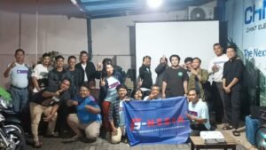 Kaum Milenial Penuhi Nobar Debat Capres di Posko G-Nesia