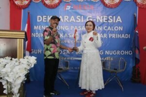 Kerahkan Ribuan Orang G-Nesia Deklarasikan Dukungan Paslon 01 Pilkada Solo-Jateng