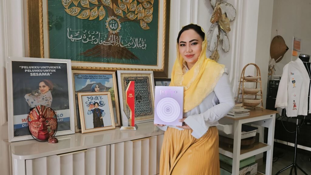 Diah Warih Curi Perhatian Majalah Korea, Kiprah Sosial Kemanusiaannya Kian Diakui