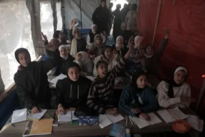 Gedung Sekolah Dibom Israel, Empat Warga Palestina Tewas