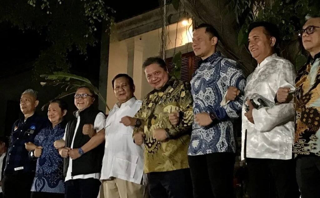 Hari Ini, Prabowo Kumpulkan Ketum Partai Koalisi
