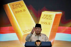 Prabowo Resmikan Layanan Bank Emas