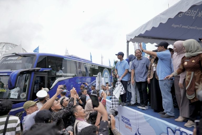 Gubernur Lepas 14.347 Pemudik Asal Jateng