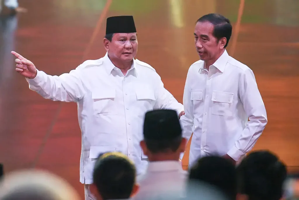 Prabowo Utus Jokowi-Thomas Djiwandono  