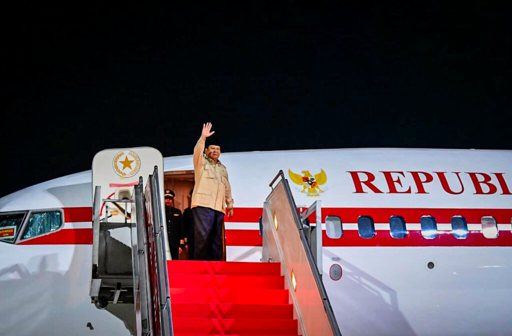 Prabowo Bertolak ke Lima Negara Timur Tengah