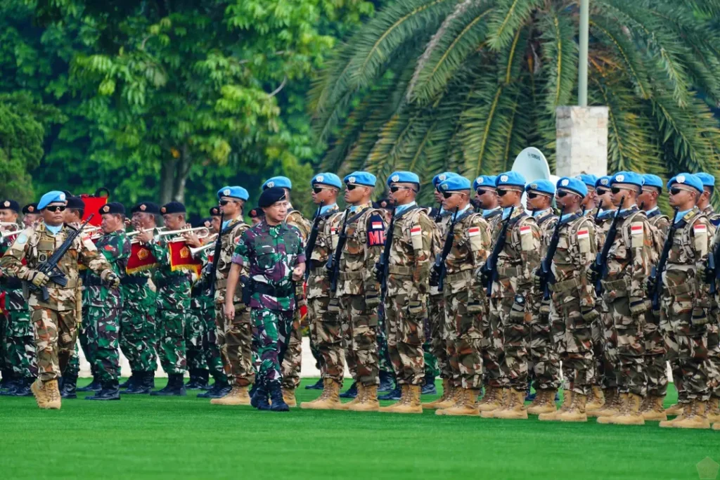 Indonesia Kirim 1.090 Prajurit ke Lebanon