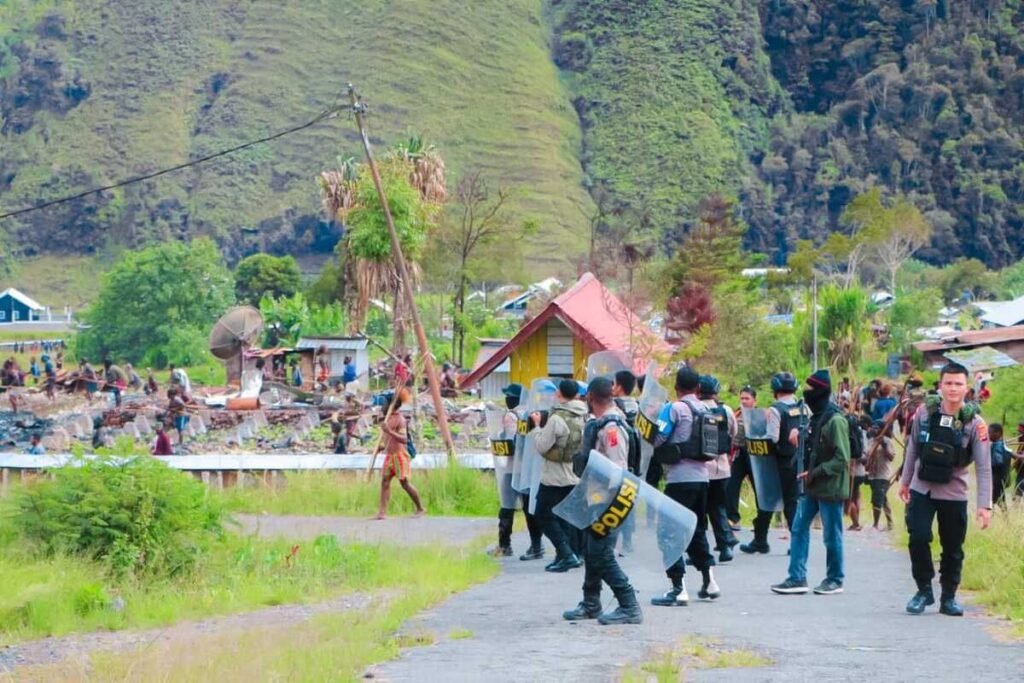 Papua Memanas, 12 Orang Meregang Nyawa akibat Bentrokan Pilkada Puncak Jaya