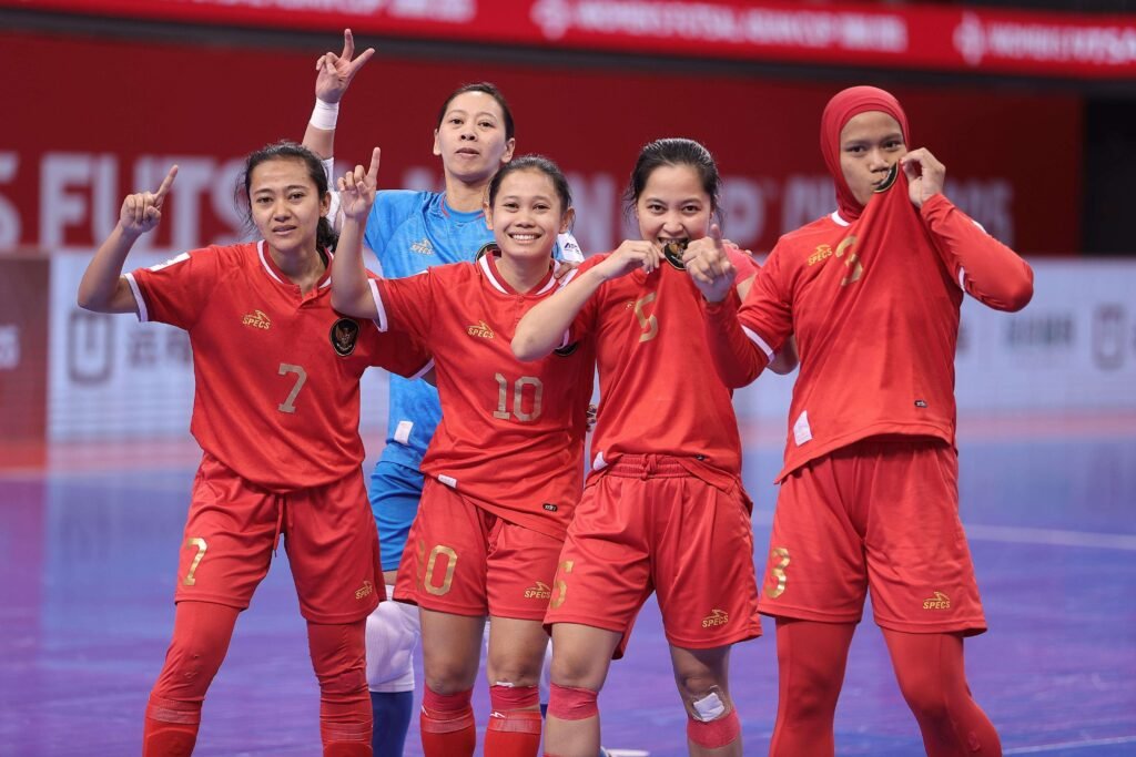 Tim Futsal Putri Indonesia Lolos ke 8 Besar