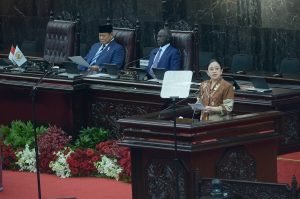 Di Depan Prabowo, Puan Pidato Tolak Relokasi Rakyat Gaza