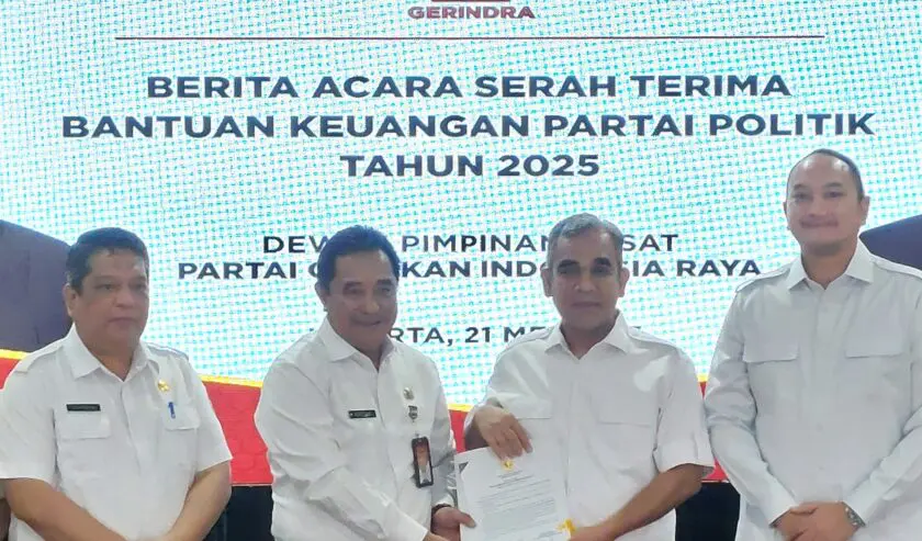 Gerindra Usul Dana Bantuan Parpol Naik 10 Kali Lipat, Ini Alasannya