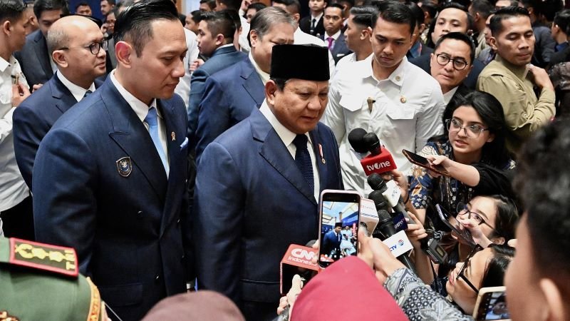 Prabowo Tegaskan Tak Ada Rencana Reshuffle