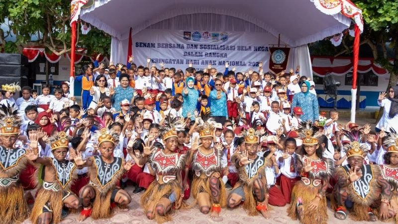 Ketum PKK Dorong Pendidikan dan Perlindungan Anak Menuju Indonesia Emas