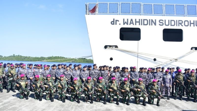 TNI AL Bawa Misi Tempur, Edukasi, dan Sosial dalam Operasi Trisila 2025