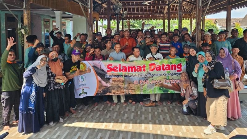 Joyo Tentrem Boyolali Jadi Rujukan Petani Belajar Vermikompos