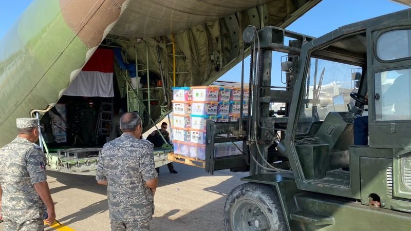RI Kirim Dua Hercules dan Siapkan Bantuan Medis untuk Warga Gaza