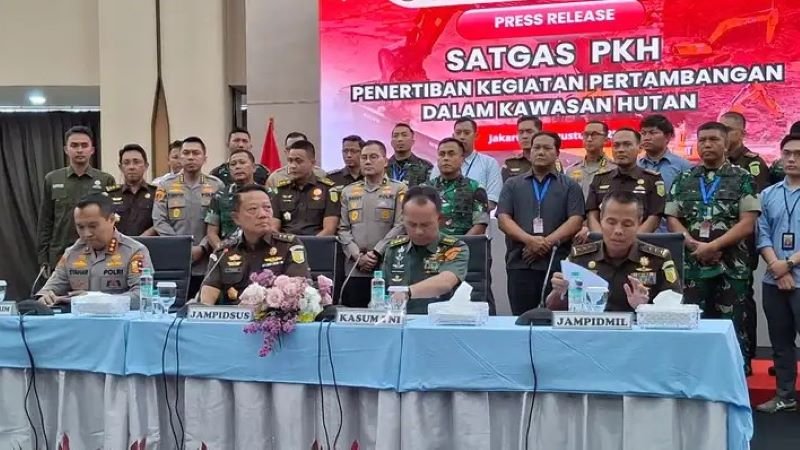 Satgas PKH Bongkar 4,2 Juta Hektare Lahan Tambang Ilegal