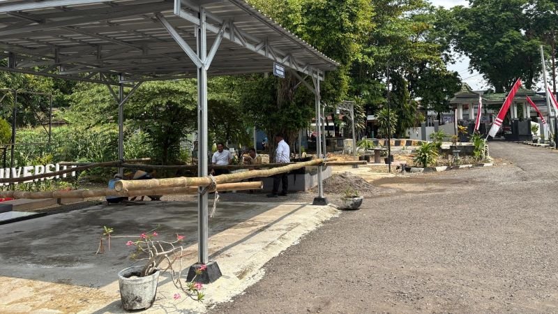 Lapangan Lapas Purwodadi Disulap Jelang Perayaan HUT ke-80 RI