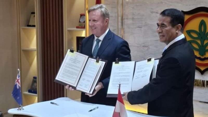 RI-Selandia Baru Teken MoU Penguatan Perdagangan dan Pertanian