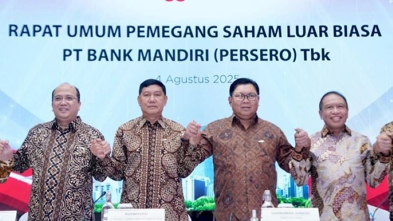 RUPSLB Angkat Riduan sebagai Dirut Bank Mandiri, Henry Panjaitan Jadi Wadirut