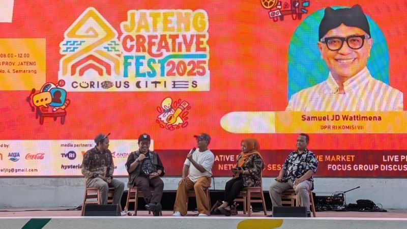 Samuel JD Wattimena dan Kemenekraf Dorong Ekonomi Kreatif Jateng Naik Kelas