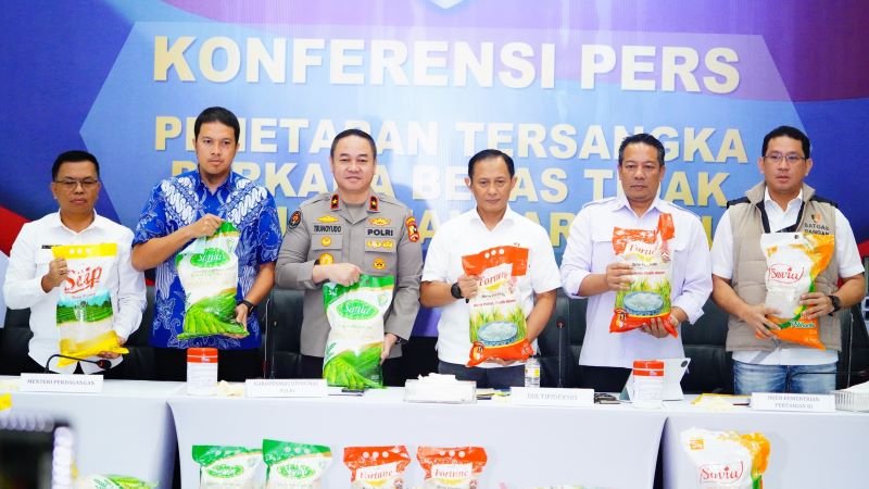 Tiga Petinggi PT PIM Jadi Tersangka Kasus Beras Tak Sesuai Mutu