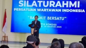 Buka Kongres PWI 2025, Wamenkomdigi Ingatkan Pentingnya Persatuan di Tengah Disrupsi Digital