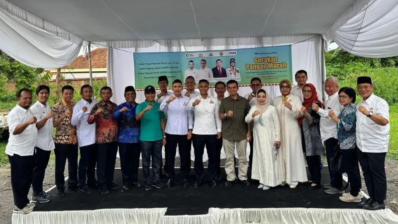 Kadin-Bapanas Gelar Pangan Murah di Lampung, Harga Sembako Jauh Lebih Ringan