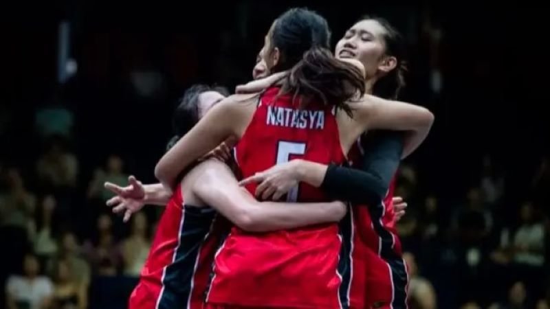 Timnas Basket 3×3 Putri U-17 Indonesia Kampiun SEABA 2025