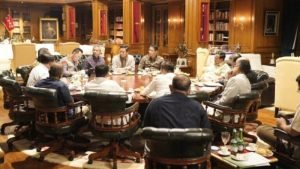 Ratas di Hambalang, Prabowo Bahas Ketahanan Pangan, Energi Terbarukan, hingga Giant Sea Wall