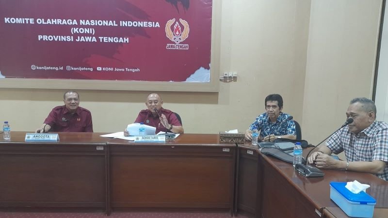 Hanya Dua Nama Ambil Formulir Bakal Calon Ketua KONI Jateng 2025-2029