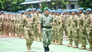 Pangdam IV/Diponegoro Sambut Prajurit Garuda dari Kongo