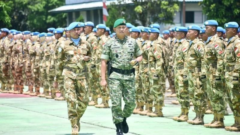 Pangdam IV/Diponegoro Sambut Prajurit Garuda dari Kongo