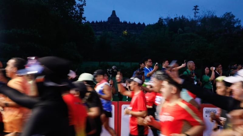 Naik Kelas, Borobudur Marathon Jadi Ikon Dunia