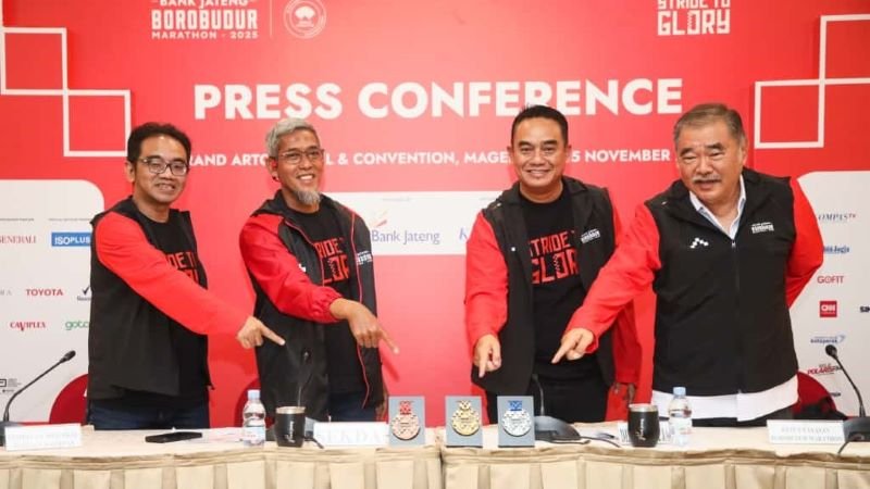 Borobudur Marathon 2025 Hadirkan Pelari dari 38 Negara