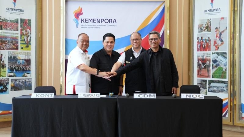 KONI dan KOI Sepakat Akhiri Dualisme Cabor