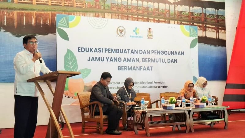 Muh Haris Tekankan Pentingnya Jamu Aman dan Bermutu